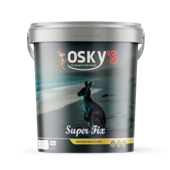 Sơn chống thấm đa năng pha xi măng Osky's Super Fix CT01