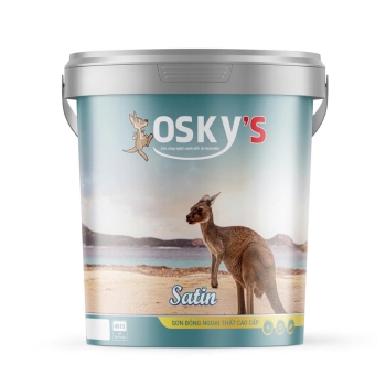 Sơn bóng ngọai thất cao cấp Osky's Exterior Satin
