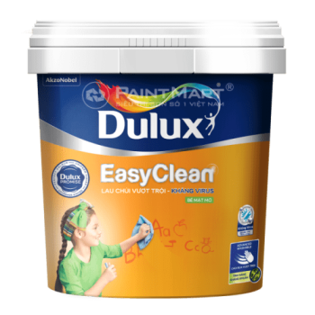 Sơn nội thất Dulux Easyclean lau chùi vượt trội kháng Virus bề mặt mờ – 99A